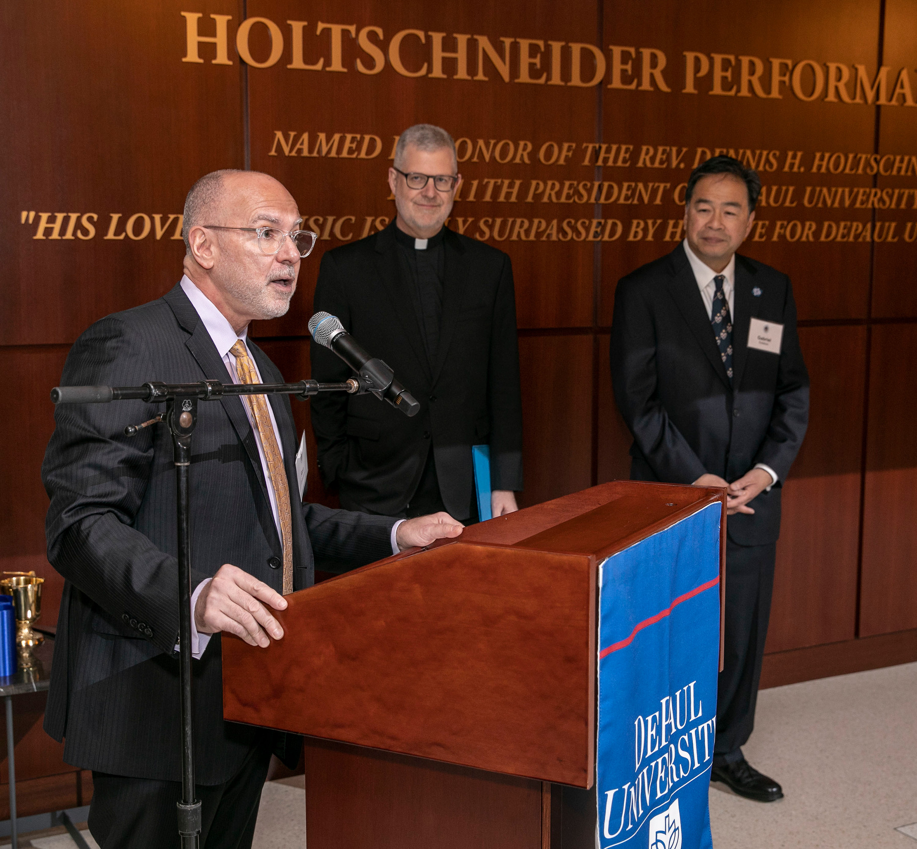 Blessing and reception of the new Holtschneider Performance Center